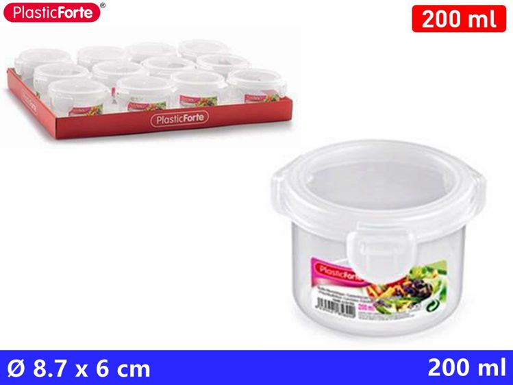 CONTENITORE TONDO CLIK 200ML