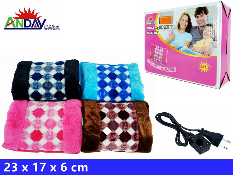 BORSA ACQUA CALDA  ELETTRICO 20X18.5CM