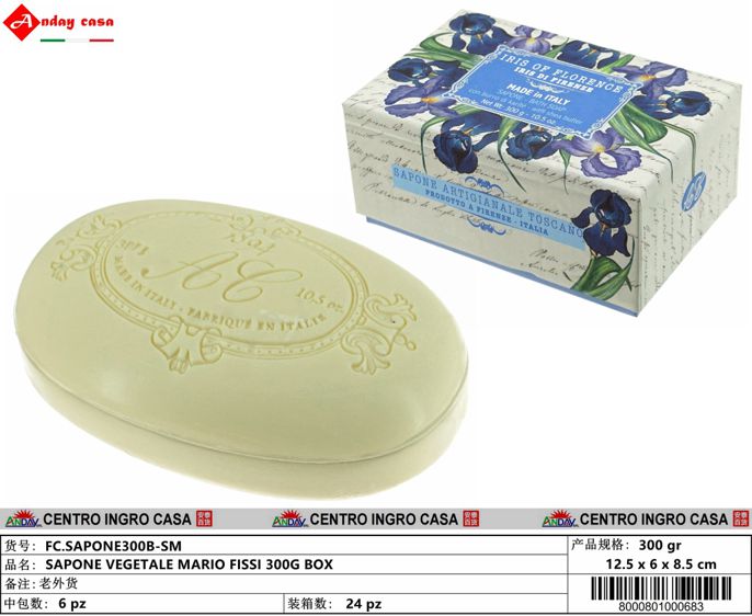 300G SAPONE MARIO FISSI C/SCATOLA