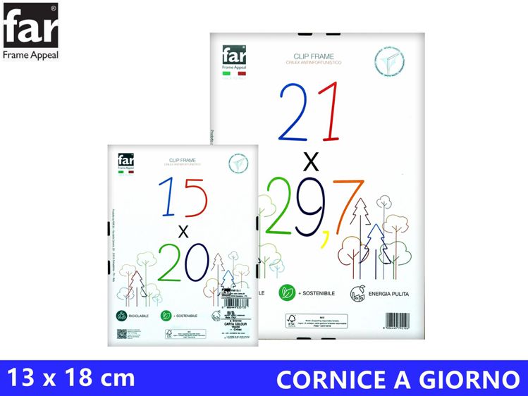 CORNICE A GIORNO 13X18 CRILEX