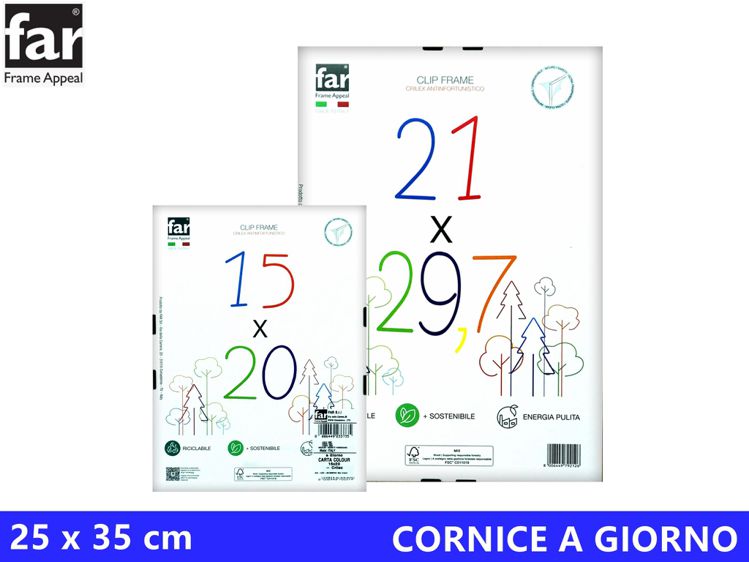 CORNICE A GIORNO 25X35 CRILEX