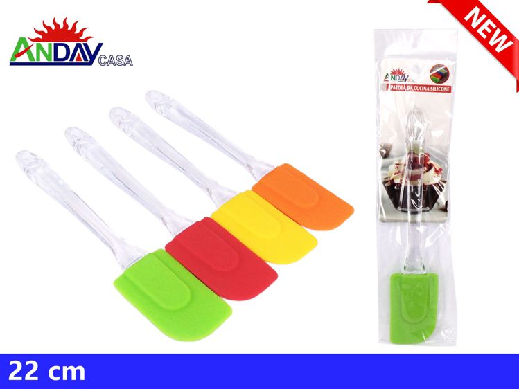 SPATOLA DA CUCINA SILICONE 23X5.3CM