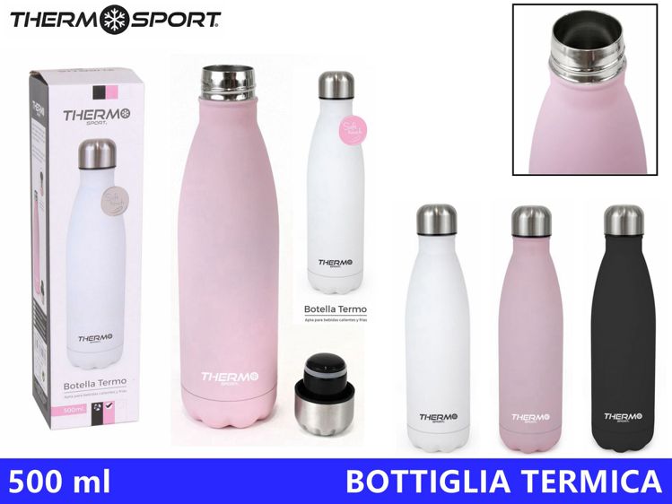 BOTTIGLIA TERMICA 500ML SOFT TOUCH THERM