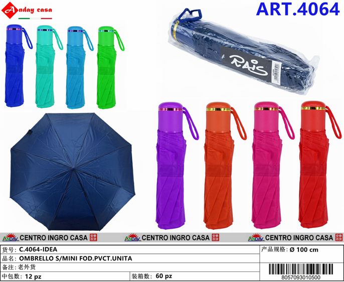 OMBRELLO S/MINI FOD.PVCT.UNITA