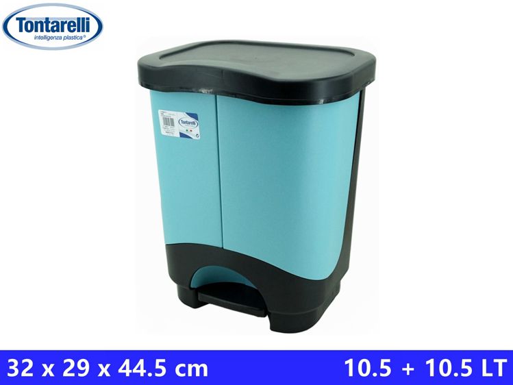 PATTUMIERA 10.50LX2 DIFF.IDEA NERA+SECCHI DELFIN