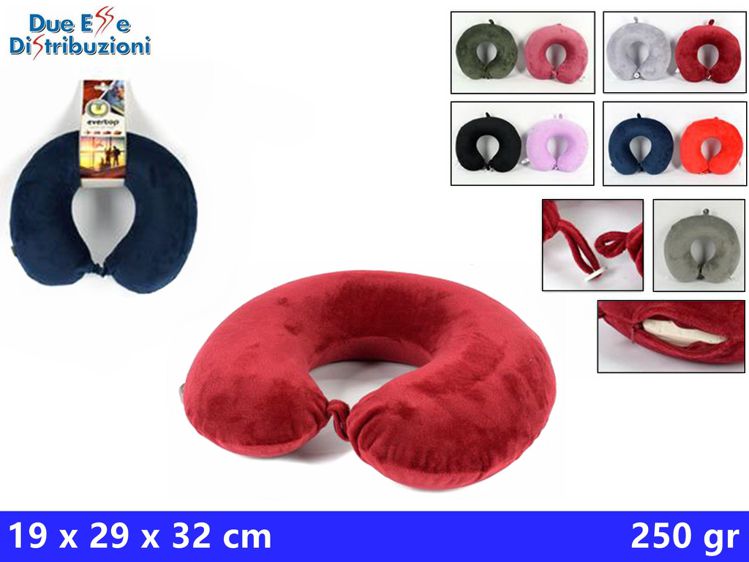 CUSCINO COLLO MEMORY FOAM 250GR