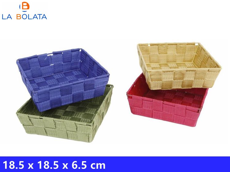 CASSETTO IN NYLON 18.5X18.5X6.5CM