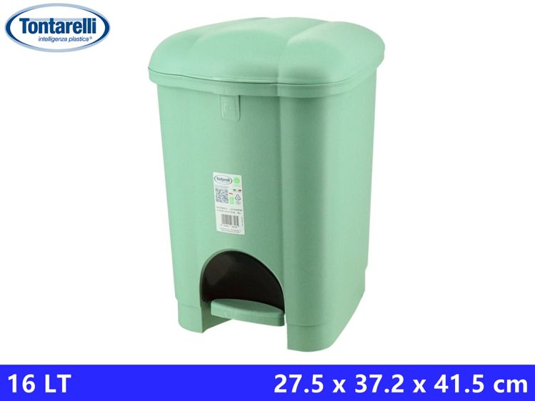 PATTUMIERA A PEDALE 16L CAROLINA SALVIA