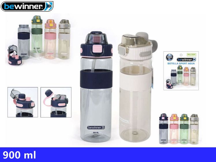 BOTTIGLIA D ACQUA SPORTIVA TRASPARENTE B