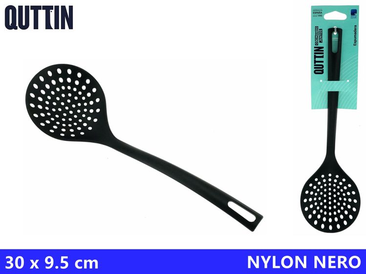 QUTTIN-ESPATULA CUCINA NYLON NERO