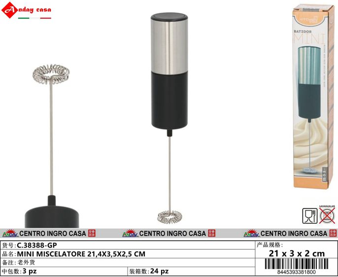 MINI MISCELATORE 21,4X3,5X2,5 CM
