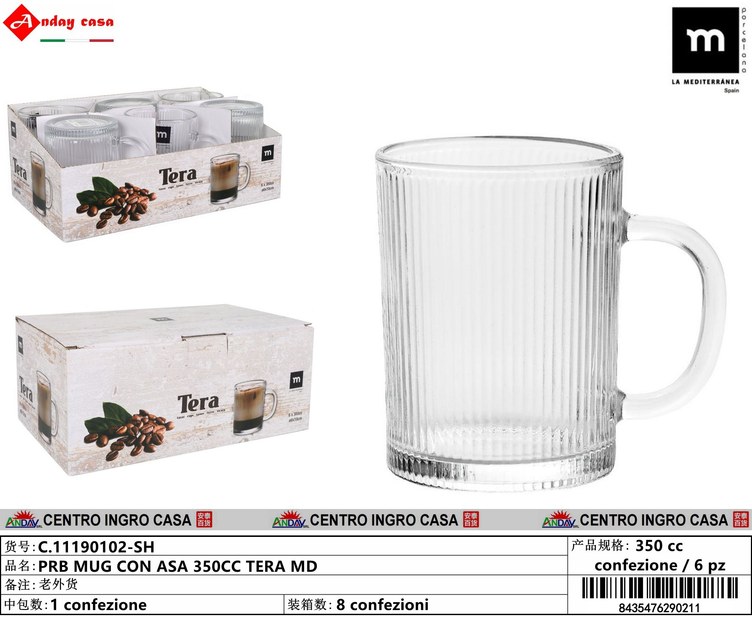 CF/6PZ TAZZA CON MANICO 350CC MD-TERA