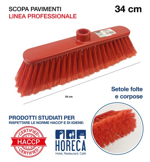SCOPA PIATTA MALU ROSSO